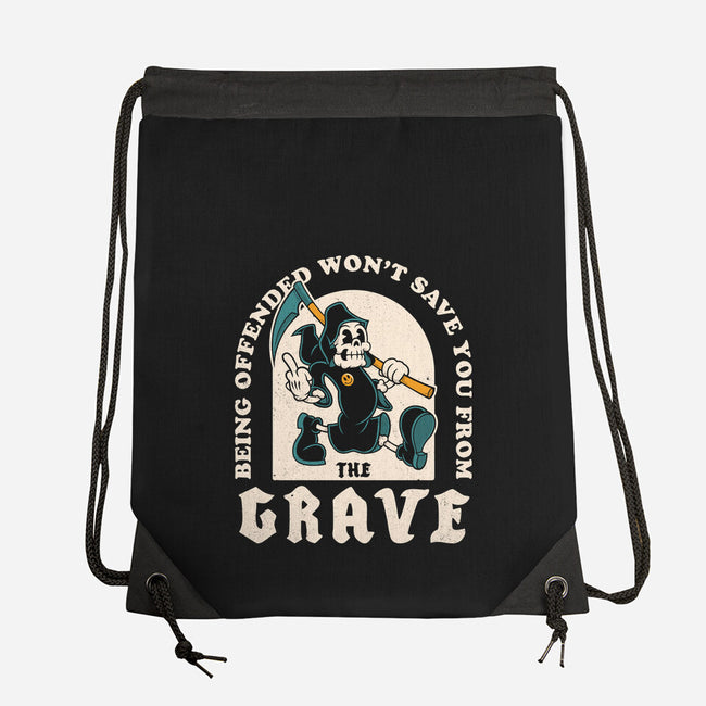 Saved From The Grave-None-Drawstring-Bag-Nemons