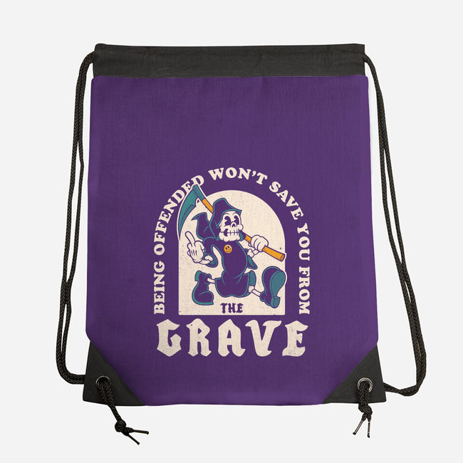 Saved From The Grave-None-Drawstring-Bag-Nemons