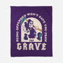 Saved From The Grave-None-Fleece-Blanket-Nemons