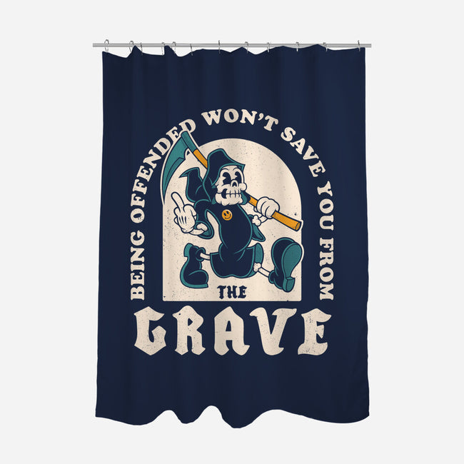 Saved From The Grave-None-Polyester-Shower Curtain-Nemons