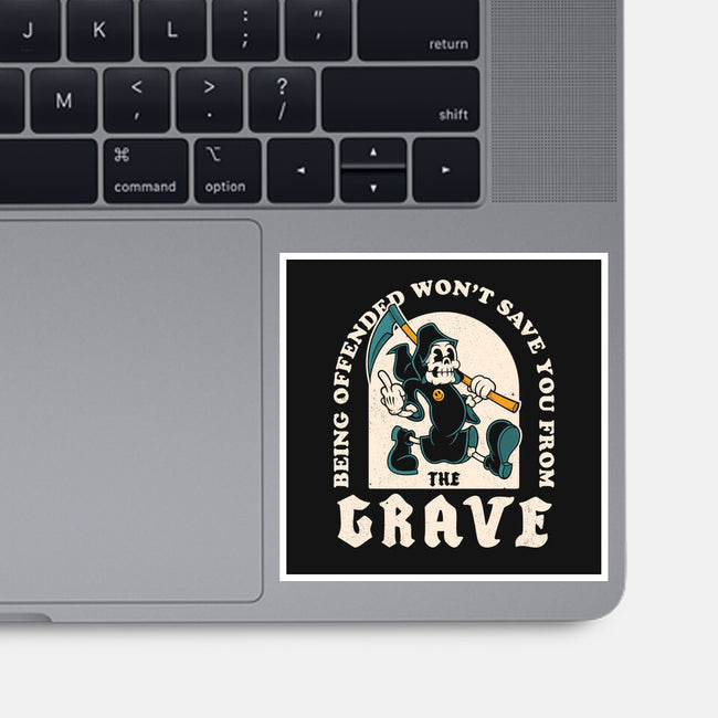 Saved From The Grave-None-Glossy-Sticker-Nemons