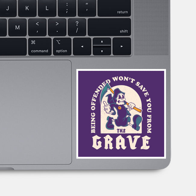 Saved From The Grave-None-Glossy-Sticker-Nemons