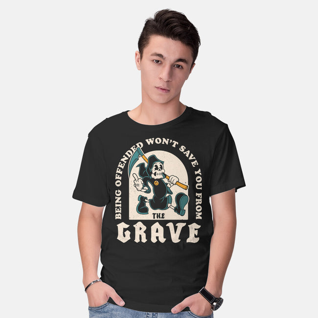 Saved From The Grave-Mens-Basic-Tee-Nemons