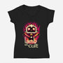 Lamb Of Cult-Womens-V-Neck-Tee-rmatix