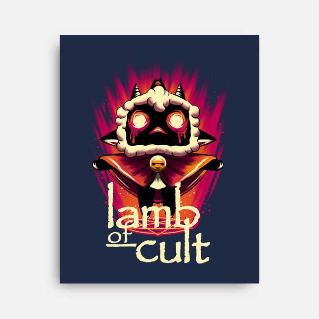 Lamb Of Cult-None-Stretched-Canvas-rmatix