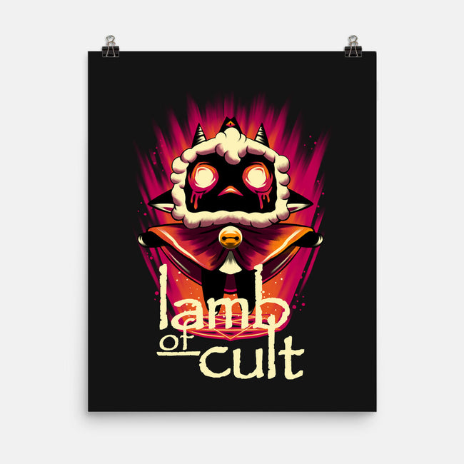 Lamb Of Cult-None-Matte-Poster-rmatix