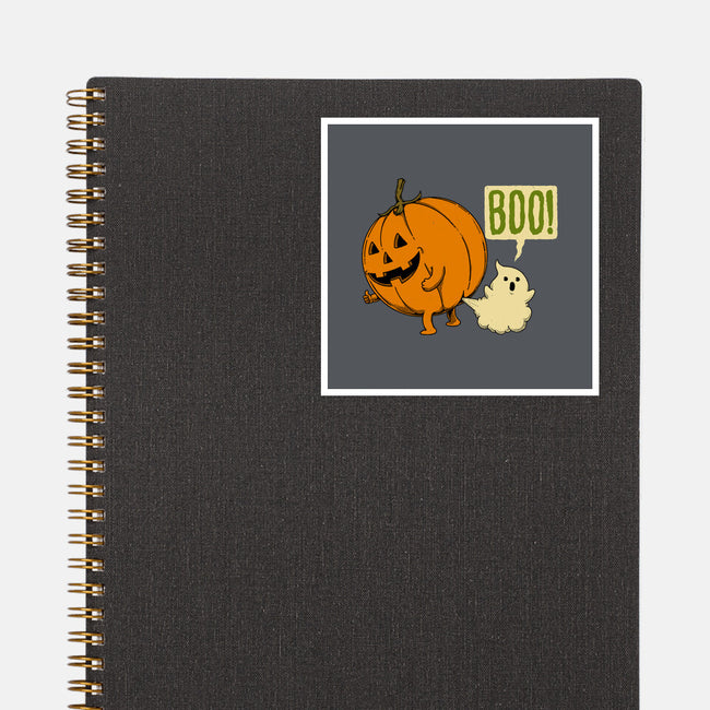 Spooky Fart-None-Glossy-Sticker-pigboom