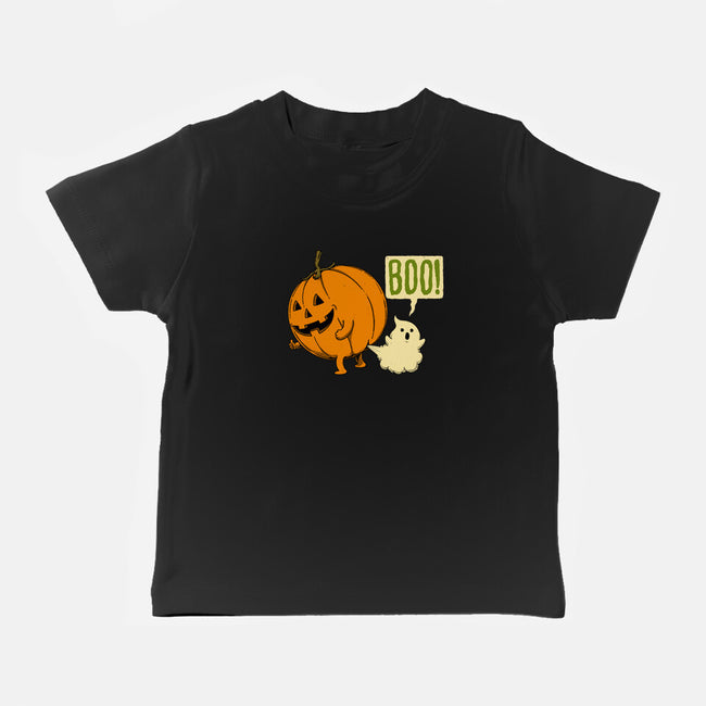 Spooky Fart-Baby-Basic-Tee-pigboom