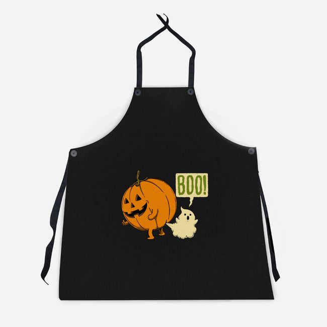 Spooky Fart-Unisex-Kitchen-Apron-pigboom