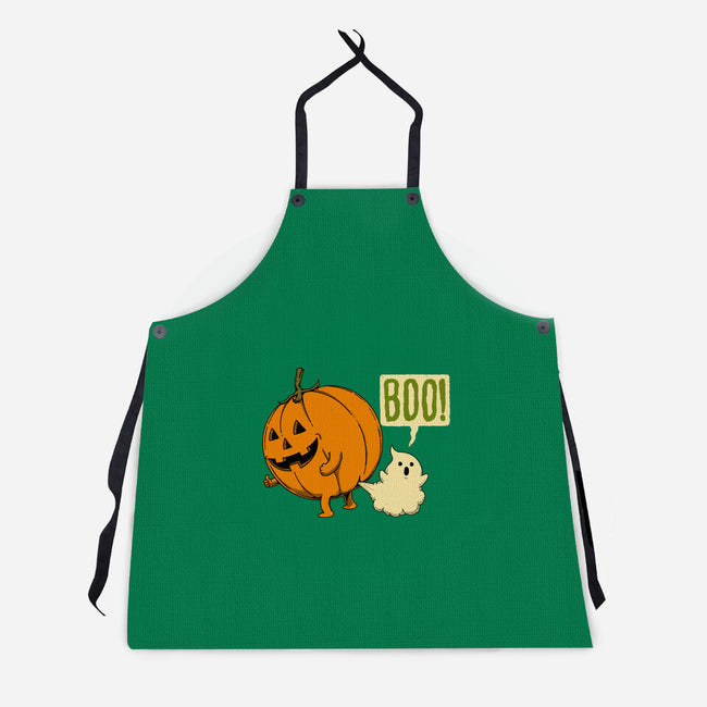 Spooky Fart-Unisex-Kitchen-Apron-pigboom
