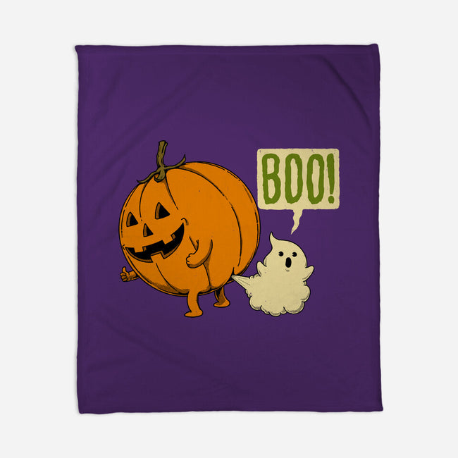 Spooky Fart-None-Fleece-Blanket-pigboom