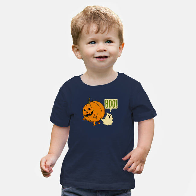 Spooky Fart-Baby-Basic-Tee-pigboom