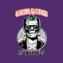 Frankenstein’s Castle-Womens-Fitted-Tee-palmstreet