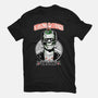 Frankenstein’s Castle-Womens-Fitted-Tee-palmstreet