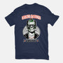 Frankenstein’s Castle-Womens-Fitted-Tee-palmstreet
