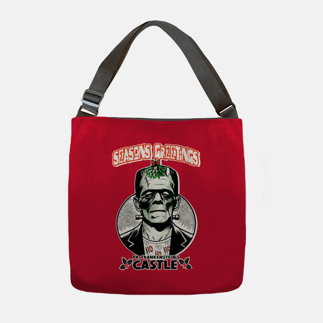 Frankenstein’s Castle-None-Adjustable Tote-Bag-palmstreet