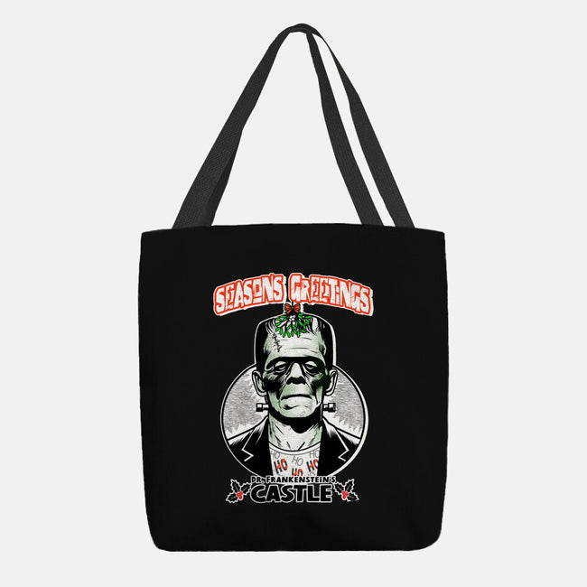 Frankenstein’s Castle-None-Basic Tote-Bag-palmstreet