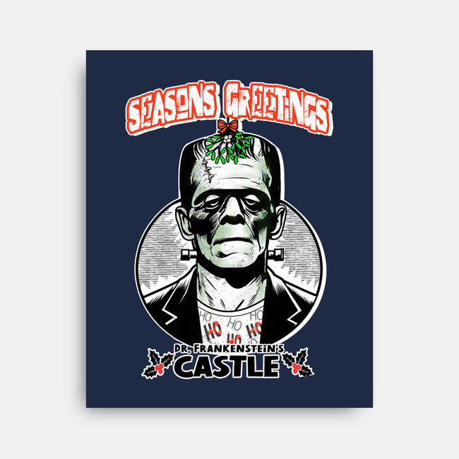 Frankenstein’s Castle-None-Stretched-Canvas-palmstreet