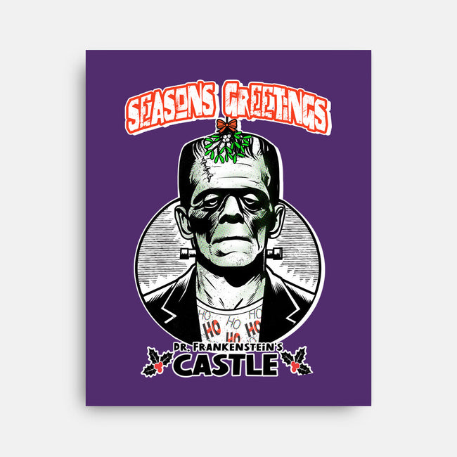 Frankenstein’s Castle-None-Stretched-Canvas-palmstreet