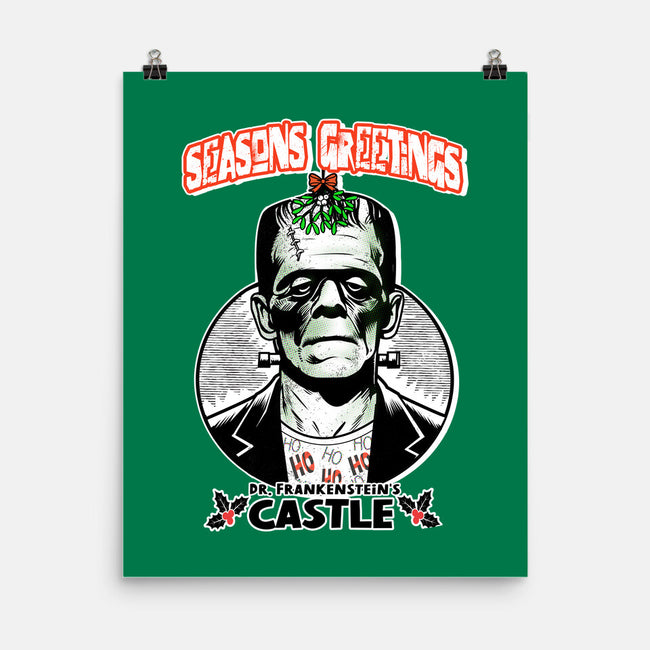 Frankenstein’s Castle-None-Matte-Poster-palmstreet