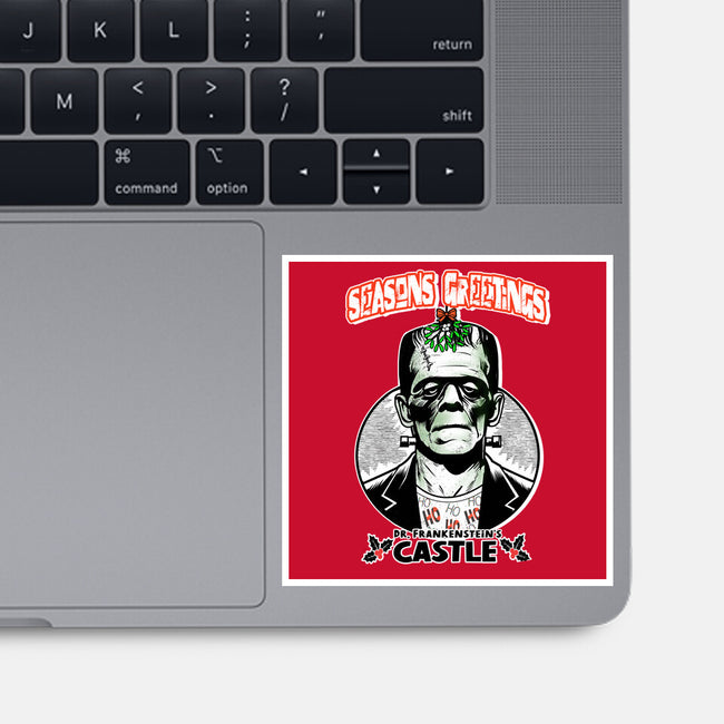 Frankenstein’s Castle-None-Glossy-Sticker-palmstreet