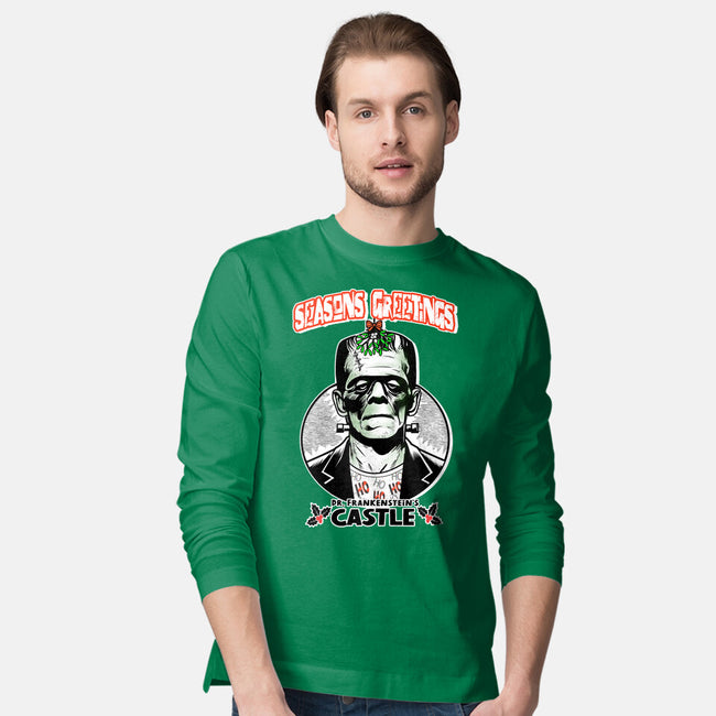 Frankenstein’s Castle-Mens-Long Sleeved-Tee-palmstreet