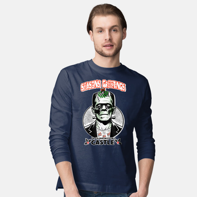 Frankenstein’s Castle-Mens-Long Sleeved-Tee-palmstreet