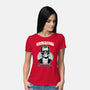 Frankenstein’s Castle-Womens-Basic-Tee-palmstreet