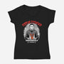 Season’s Greetings From Haddonville 1978-Womens-V-Neck-Tee-palmstreet