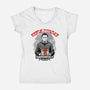 Season’s Greetings From Haddonville 1978-Womens-V-Neck-Tee-palmstreet