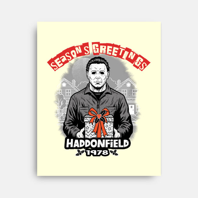 Season’s Greetings From Haddonville 1978-None-Stretched-Canvas-palmstreet