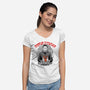 Season’s Greetings From Haddonville 1978-Womens-V-Neck-Tee-palmstreet