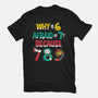 Why Is 6 Afraid Of 7-Womens-Fitted-Tee-krisren28