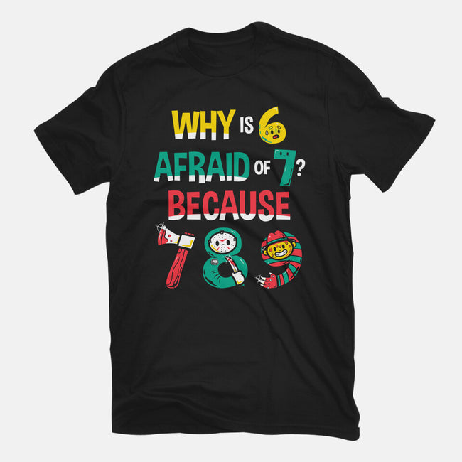 Why Is 6 Afraid Of 7-Womens-Basic-Tee-krisren28