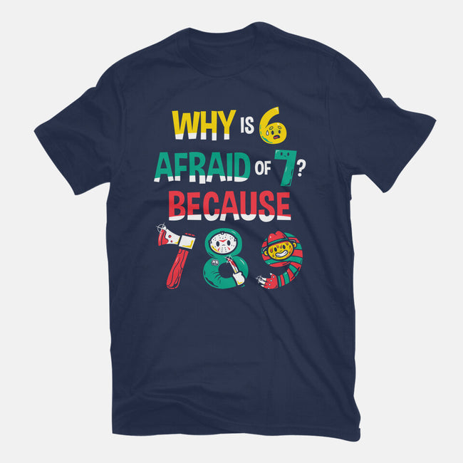 Why Is 6 Afraid Of 7-Womens-Fitted-Tee-krisren28