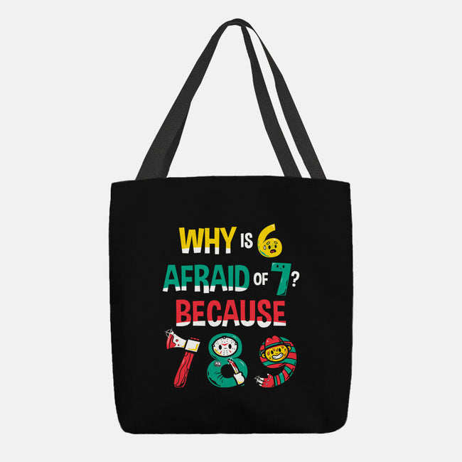 Why Is 6 Afraid Of 7-None-Basic Tote-Bag-krisren28