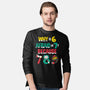 Why Is 6 Afraid Of 7-Mens-Long Sleeved-Tee-krisren28