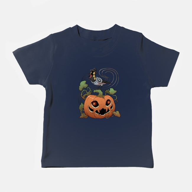 Pumpkin Tiger-Baby-Basic-Tee-DoOomcat