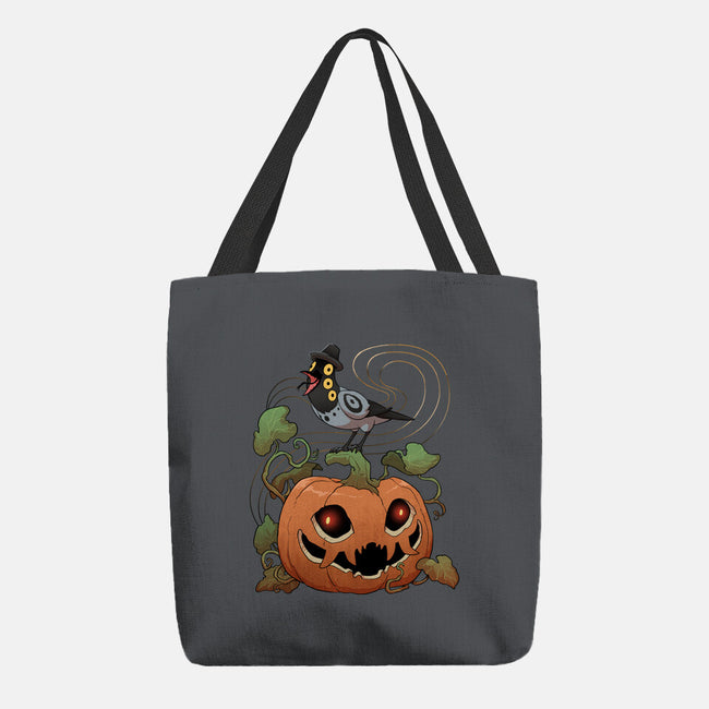Pumpkin Tiger-None-Basic Tote-Bag-DoOomcat