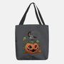 Pumpkin Tiger-None-Basic Tote-Bag-DoOomcat
