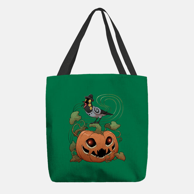 Pumpkin Tiger-None-Basic Tote-Bag-DoOomcat