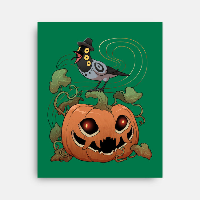 Pumpkin Tiger-None-Stretched-Canvas-DoOomcat