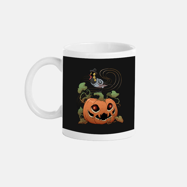 Pumpkin Tiger-None-Mug-Drinkware-DoOomcat