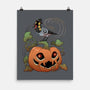 Pumpkin Tiger-None-Matte-Poster-DoOomcat