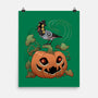 Pumpkin Tiger-None-Matte-Poster-DoOomcat