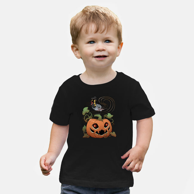 Pumpkin Tiger-Baby-Basic-Tee-DoOomcat