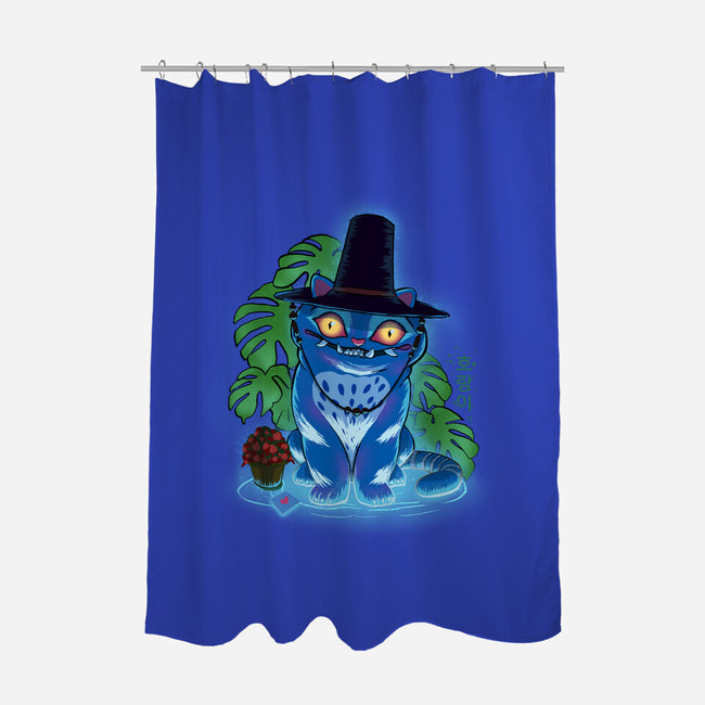 My Tiger Friend-None-Polyester-Shower Curtain-Ionfox