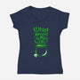 What Sorcery-Womens-V-Neck-Tee-piercek26