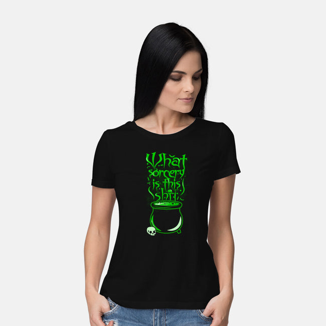 What Sorcery-Womens-Basic-Tee-piercek26