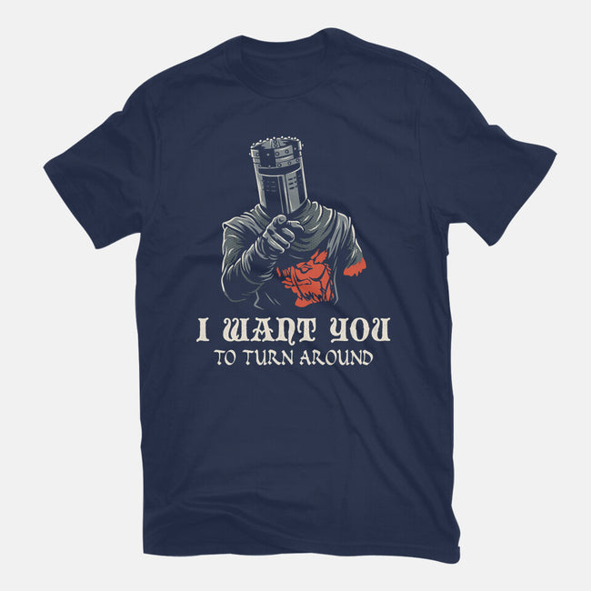 I Want You To Turn Around-Mens-Premium-Tee-Marinho